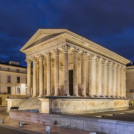 Appartement Independant Avec Jardin Et Acces Piscine Nîmes Exterior foto